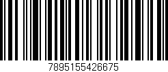 Código de barras (EAN, GTIN, SKU, ISBN): '7895155426675'