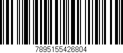 Código de barras (EAN, GTIN, SKU, ISBN): '7895155426804'