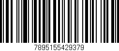 Código de barras (EAN, GTIN, SKU, ISBN): '7895155429379'
