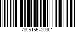 Código de barras (EAN, GTIN, SKU, ISBN): '7895155430801'