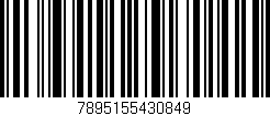 Código de barras (EAN, GTIN, SKU, ISBN): '7895155430849'