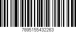 Código de barras (EAN, GTIN, SKU, ISBN): '7895155432263'