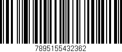 Código de barras (EAN, GTIN, SKU, ISBN): '7895155432362'