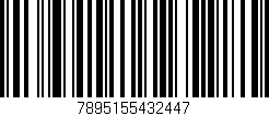 Código de barras (EAN, GTIN, SKU, ISBN): '7895155432447'