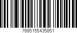 Código de barras (EAN, GTIN, SKU, ISBN): '7895155435851'
