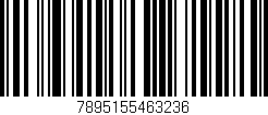 Código de barras (EAN, GTIN, SKU, ISBN): '7895155463236'