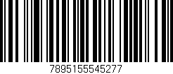 Código de barras (EAN, GTIN, SKU, ISBN): '7895155545277'