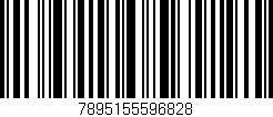Código de barras (EAN, GTIN, SKU, ISBN): '7895155596828'