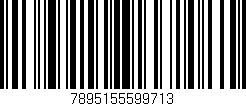Código de barras (EAN, GTIN, SKU, ISBN): '7895155599713'