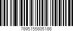 Código de barras (EAN, GTIN, SKU, ISBN): '7895155605186'