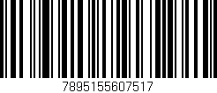 Código de barras (EAN, GTIN, SKU, ISBN): '7895155607517'