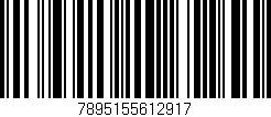 Código de barras (EAN, GTIN, SKU, ISBN): '7895155612917'