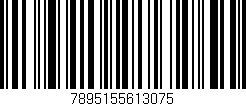Código de barras (EAN, GTIN, SKU, ISBN): '7895155613075'