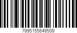 Código de barras (EAN, GTIN, SKU, ISBN): '7895155646509'