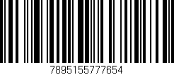 Código de barras (EAN, GTIN, SKU, ISBN): '7895155777654'