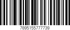 Código de barras (EAN, GTIN, SKU, ISBN): '7895155777739'