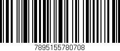 Código de barras (EAN, GTIN, SKU, ISBN): '7895155780708'