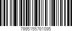 Código de barras (EAN, GTIN, SKU, ISBN): '7895155781095'