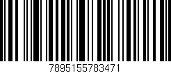 Código de barras (EAN, GTIN, SKU, ISBN): '7895155783471'