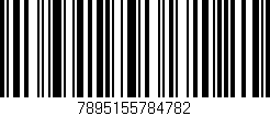 Código de barras (EAN, GTIN, SKU, ISBN): '7895155784782'