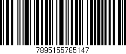 Código de barras (EAN, GTIN, SKU, ISBN): '7895155785147'