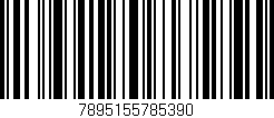 Código de barras (EAN, GTIN, SKU, ISBN): '7895155785390'