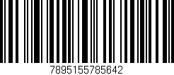 Código de barras (EAN, GTIN, SKU, ISBN): '7895155785642'