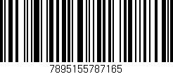 Código de barras (EAN, GTIN, SKU, ISBN): '7895155787165'