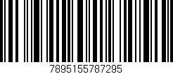Código de barras (EAN, GTIN, SKU, ISBN): '7895155787295'