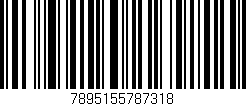 Código de barras (EAN, GTIN, SKU, ISBN): '7895155787318'