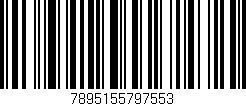 Código de barras (EAN, GTIN, SKU, ISBN): '7895155797553'