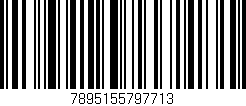 Código de barras (EAN, GTIN, SKU, ISBN): '7895155797713'