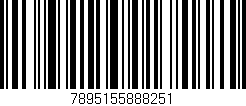 Código de barras (EAN, GTIN, SKU, ISBN): '7895155888251'