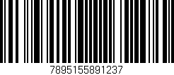 Código de barras (EAN, GTIN, SKU, ISBN): '7895155891237'