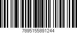 Código de barras (EAN, GTIN, SKU, ISBN): '7895155891244'