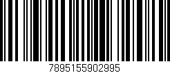 Código de barras (EAN, GTIN, SKU, ISBN): '7895155902995'