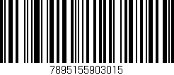 Código de barras (EAN, GTIN, SKU, ISBN): '7895155903015'