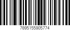 Código de barras (EAN, GTIN, SKU, ISBN): '7895155905774'