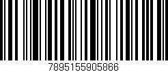 Código de barras (EAN, GTIN, SKU, ISBN): '7895155905866'