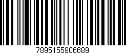 Código de barras (EAN, GTIN, SKU, ISBN): '7895155906689'