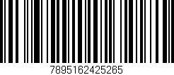 Código de barras (EAN, GTIN, SKU, ISBN): '7895162425265'