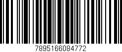 Código de barras (EAN, GTIN, SKU, ISBN): '7895166084772'