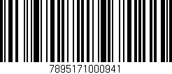 Código de barras (EAN, GTIN, SKU, ISBN): '7895171000941'