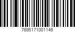Código de barras (EAN, GTIN, SKU, ISBN): '7895171001146'