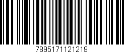 Código de barras (EAN, GTIN, SKU, ISBN): '7895171121219'
