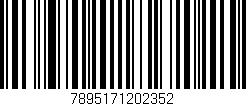 Código de barras (EAN, GTIN, SKU, ISBN): '7895171202352'