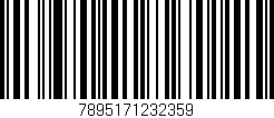 Código de barras (EAN, GTIN, SKU, ISBN): '7895171232359'