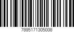 Código de barras (EAN, GTIN, SKU, ISBN): '7895171305008'