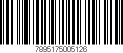Código de barras (EAN, GTIN, SKU, ISBN): '7895175005126'