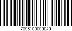 Código de barras (EAN, GTIN, SKU, ISBN): '7895183009048'